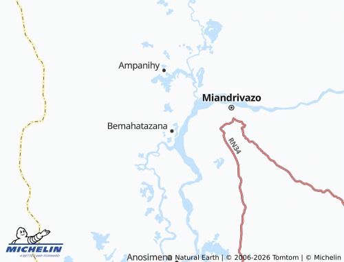 Mappa MICHELIN Bemahatazana - ViaMichelin