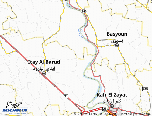 Mapa MICHELIN Kafr Awanah - ViaMichelin