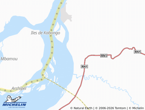 Mappa MICHELIN Kimpoko - ViaMichelin