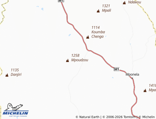 MICHELIN Mitiyoni map - ViaMichelin