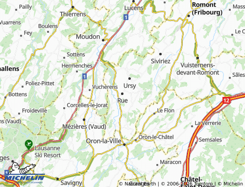 Mappa MICHELIN Rue - ViaMichelin