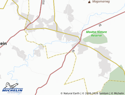 Mappa MICHELIN Phookwane - ViaMichelin
