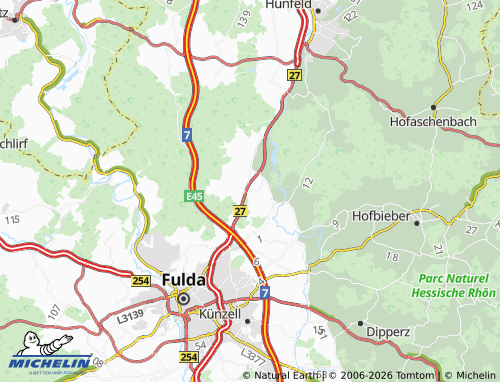 MICHELIN Bernhards map - ViaMichelin