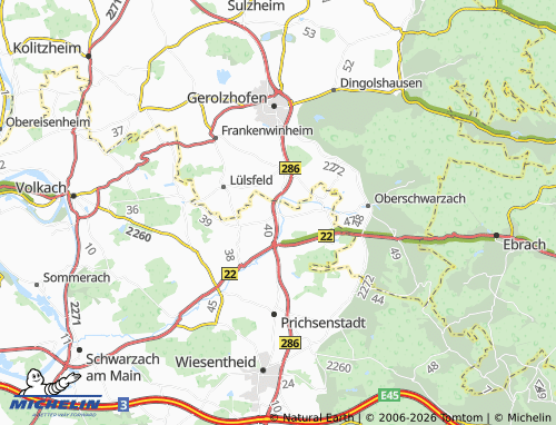 Mapa MICHELIN Brünnau - ViaMichelin