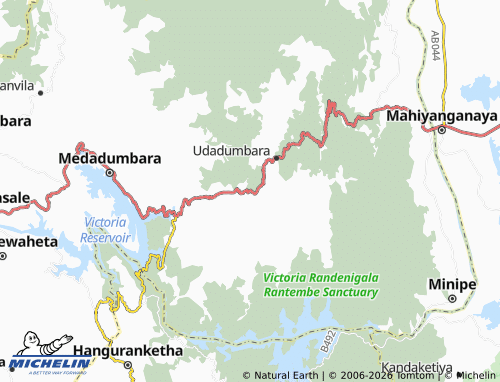 Mapa MICHELIN Denapitiya - ViaMichelin