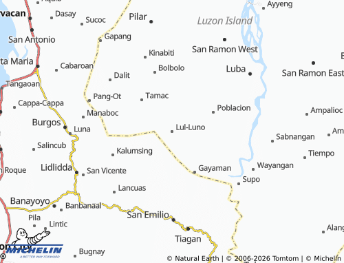 MICHELIN Lul-Luno map - ViaMichelin