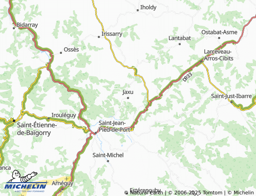 MICHELIN Jaxu map - ViaMichelin
