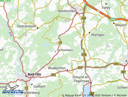 Mapa MICHELIN Piesenkam - ViaMichelin