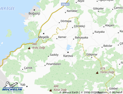 Kaart MICHELIN Gölbaşı - ViaMichelin