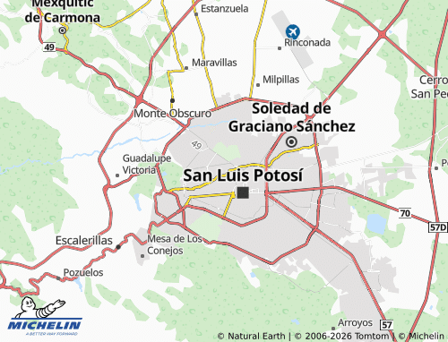MICHELIN San Juan map - ViaMichelin