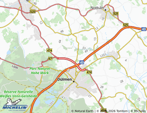 MICHELIN Leuste map - ViaMichelin