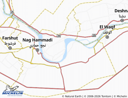 Mappa MICHELIN al-Qasr - ViaMichelin