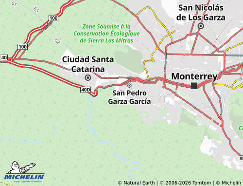 MICHELIN Misión del Valle 3 map - ViaMichelin