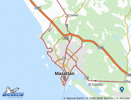 Carte MICHELIN Mercado de Abastos - ViaMichelin