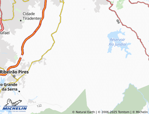 Carte MICHELIN Vale das Serras - ViaMichelin