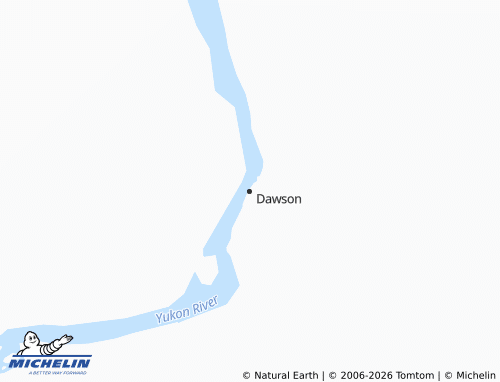 Mapa MICHELIN Dawson - ViaMichelin