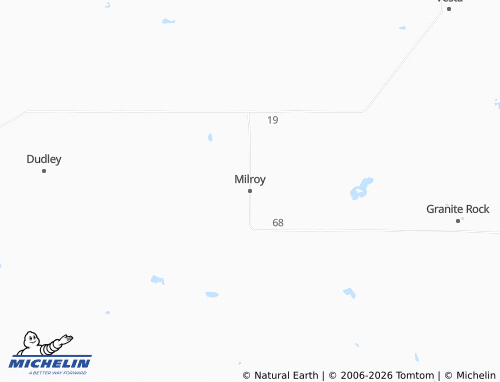 Kaart MICHELIN Milroy - ViaMichelin