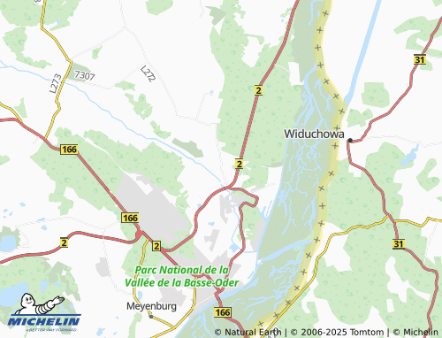 MICHELIN Blumenhagen map - ViaMichelin