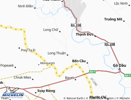 Mappa MICHELIN Long Khánh - ViaMichelin