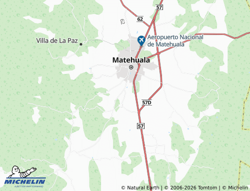 MICHELIN Estanque Padre Nilo map - ViaMichelin