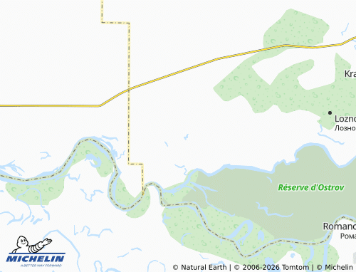 Carte MICHELIN Kamyshevskaya - ViaMichelin