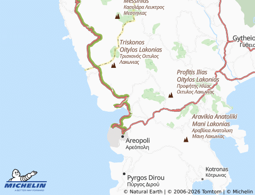 MICHELIN Oitylo map - ViaMichelin