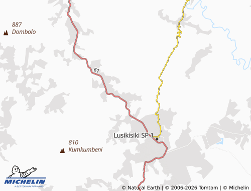 Kaart MICHELIN Mpungutye - ViaMichelin