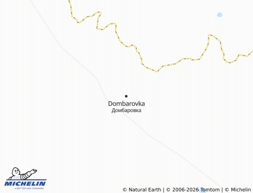 MICHELIN-Landkarte Dombarovka - ViaMichelin