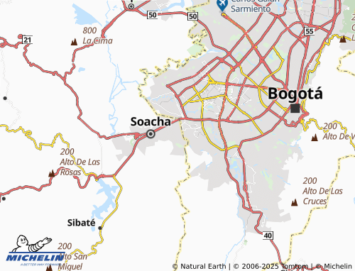 MICHELIN Terranova map - ViaMichelin