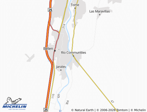 Kaart MICHELIN Rio Communities - ViaMichelin