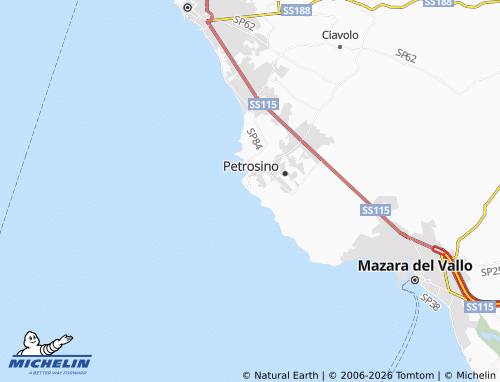 MICHELIN Pizzolato map - ViaMichelin