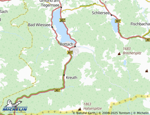 MICHELIN Trinis map - ViaMichelin