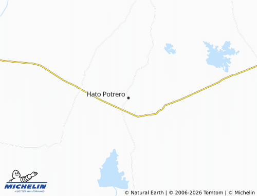 MICHELIN Hato Potrero map - ViaMichelin