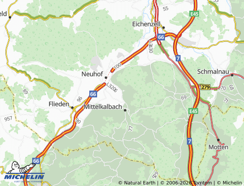 MICHELIN Niederkalbach map - ViaMichelin