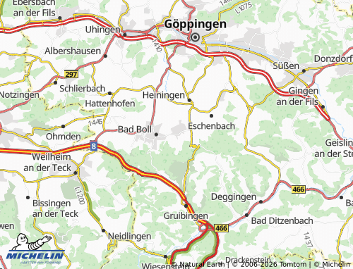 Mapa MICHELIN Dürnau - ViaMichelin