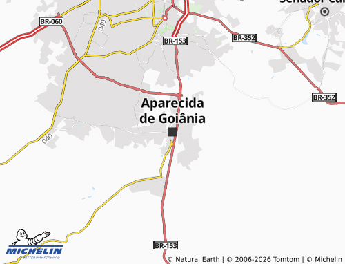 Mapa MICHELIN Aparecida de Goiânia - ViaMichelin