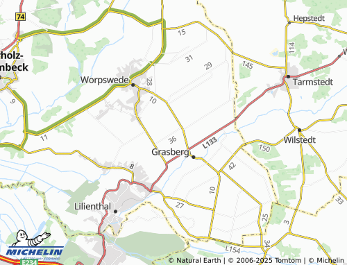 Carte MICHELIN Moorende - ViaMichelin
