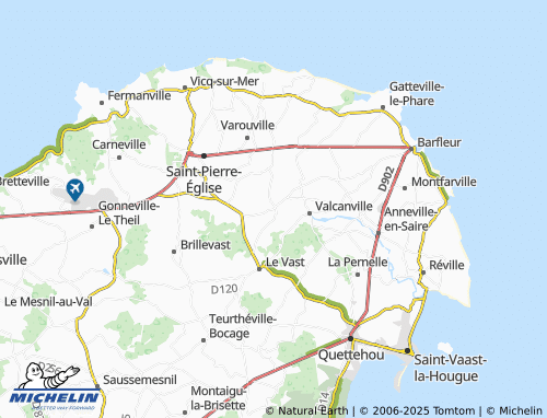 Carte MICHELIN Canteloup - ViaMichelin