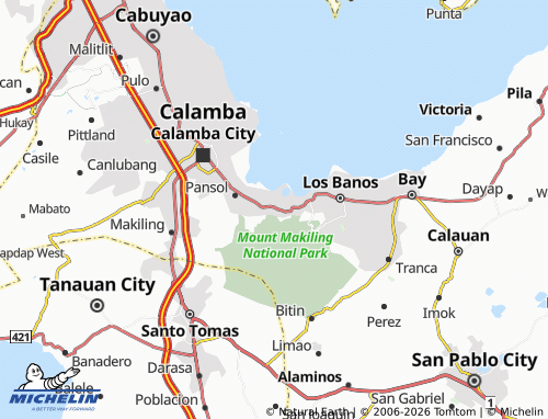 MICHELIN Lalakay map - ViaMichelin
