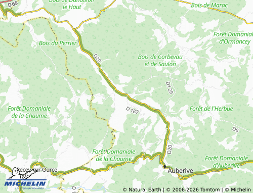 Mapa MICHELIN Arbot - ViaMichelin