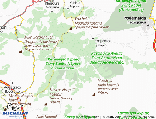 Carte MICHELIN Vlasti - ViaMichelin