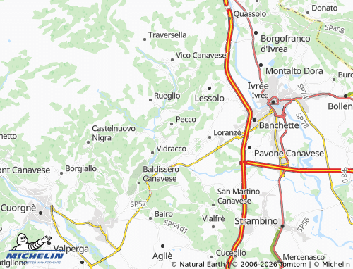 Mappa MICHELIN Lugnacco - ViaMichelin