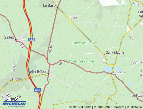 Mapa MICHELIN Cès - ViaMichelin
