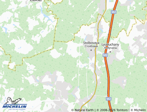 Carte MICHELIN Nadezhda-ST - ViaMichelin