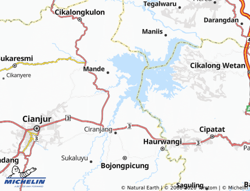 Mapa MICHELIN Cikidangbayabang - ViaMichelin
