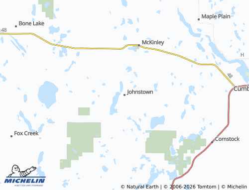 Kaart MICHELIN Johnstown - ViaMichelin