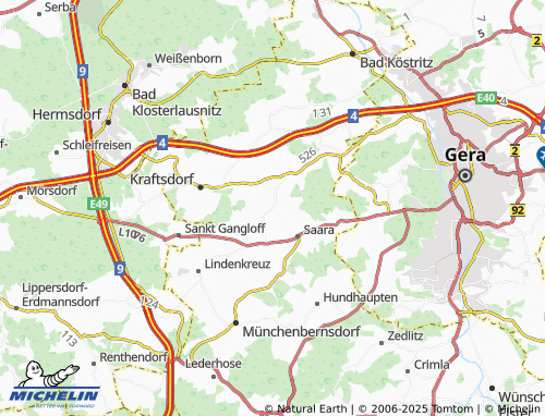 Mappa MICHELIN Kaltenborn - ViaMichelin