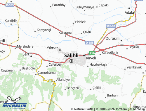 MICHELIN Zafer map - ViaMichelin