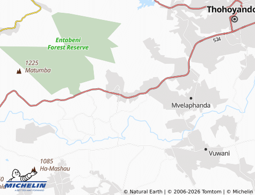 MICHELIN-Landkarte Maswie - ViaMichelin