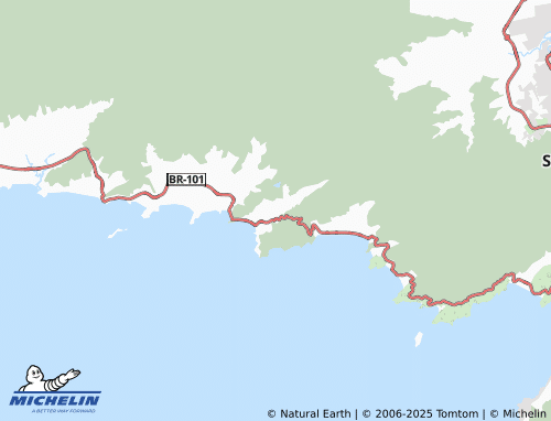 MICHELIN Boiçucanga map - ViaMichelin